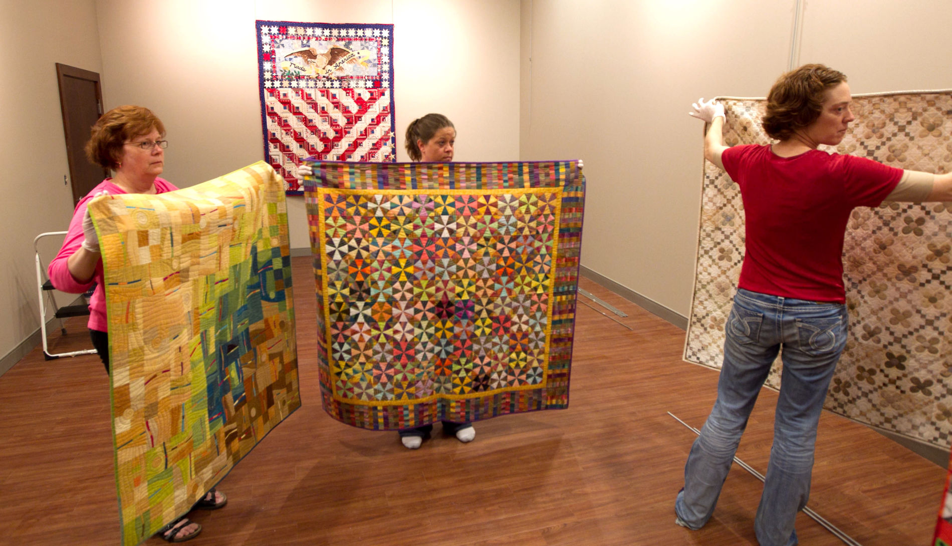 See how quilts are made